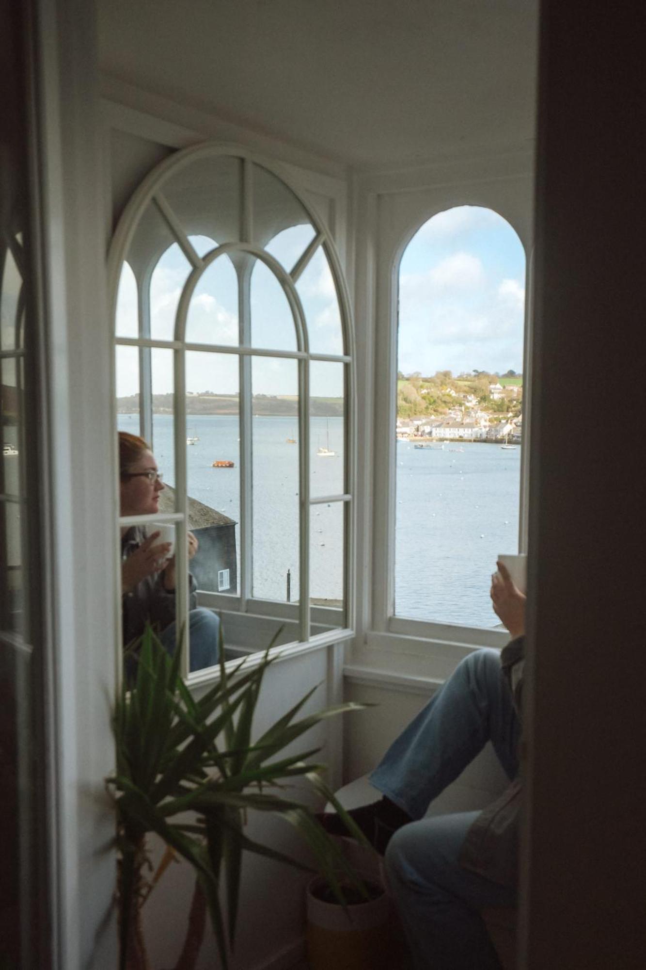 Breathtaking High Street Townhouse With Stunning Sea Views At 'The Old Fishermans Townhouse' Falmouth Exterior foto